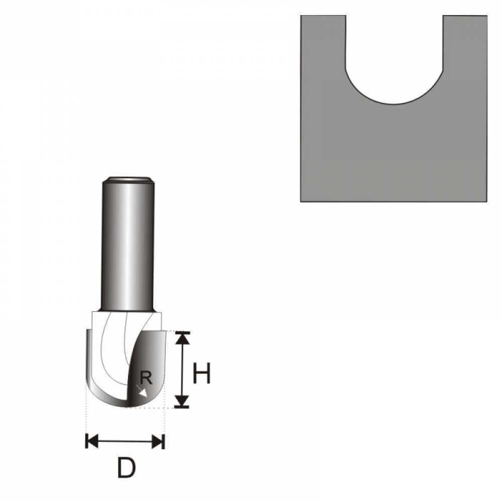 Dedra Freza mediui 8 D 127 H 196 R 635 mm