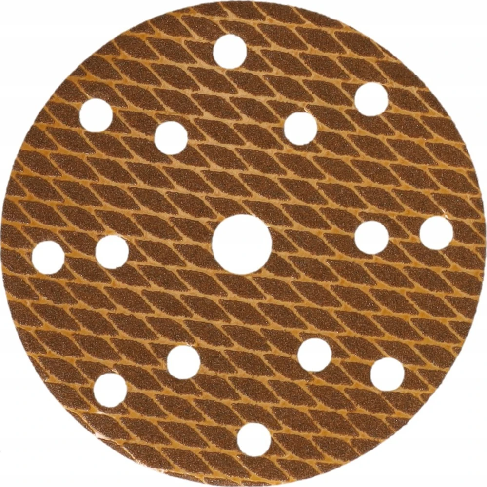 Dedra Tarczki Šlifavimo diskai su apsauga nuo užsikimšimo 150 mm, #100, su lipnia juosta, 5 vnt. rinkinys