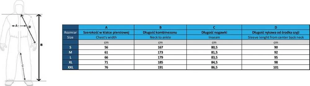 Dedra Kombinezonas Apsauginis dažytojo kostiumas su membrana, XXL dydis