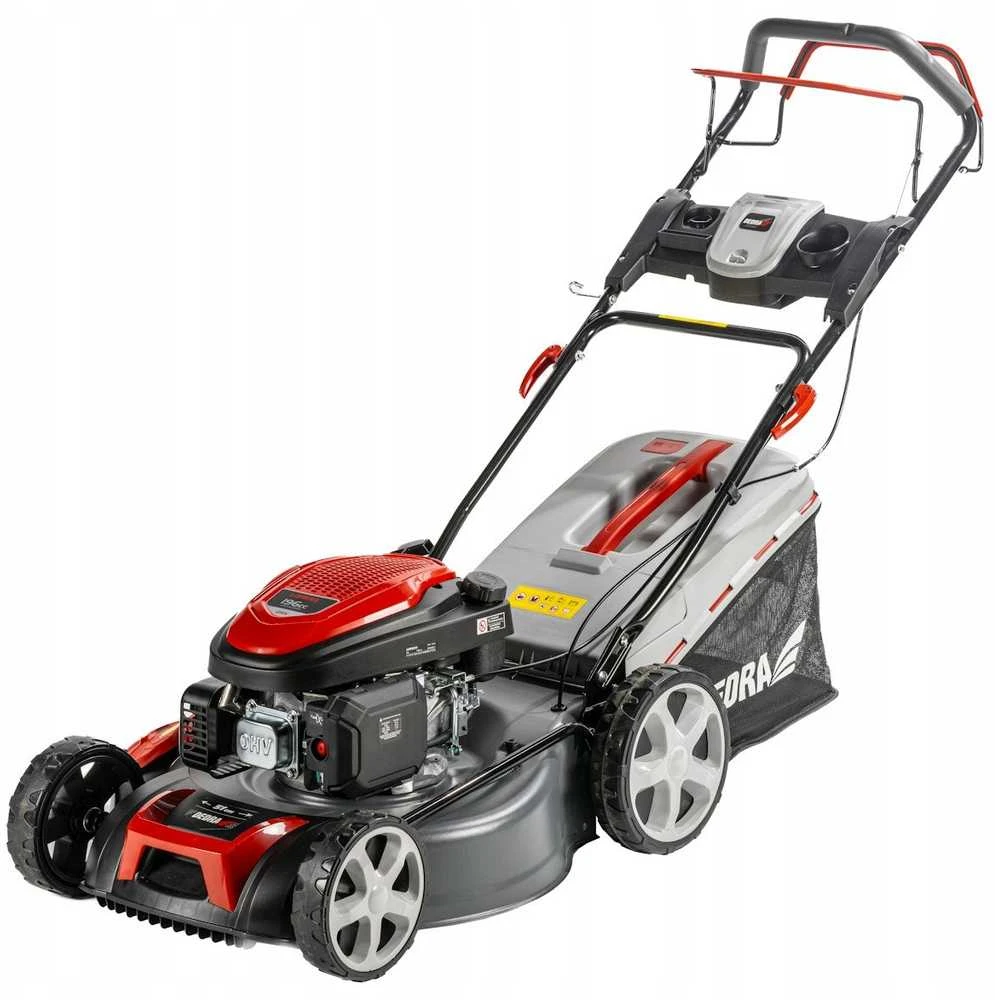 Dedra Benzininė vejapjovė su nap., 3,6kw, v200 196cc loncin,51cm