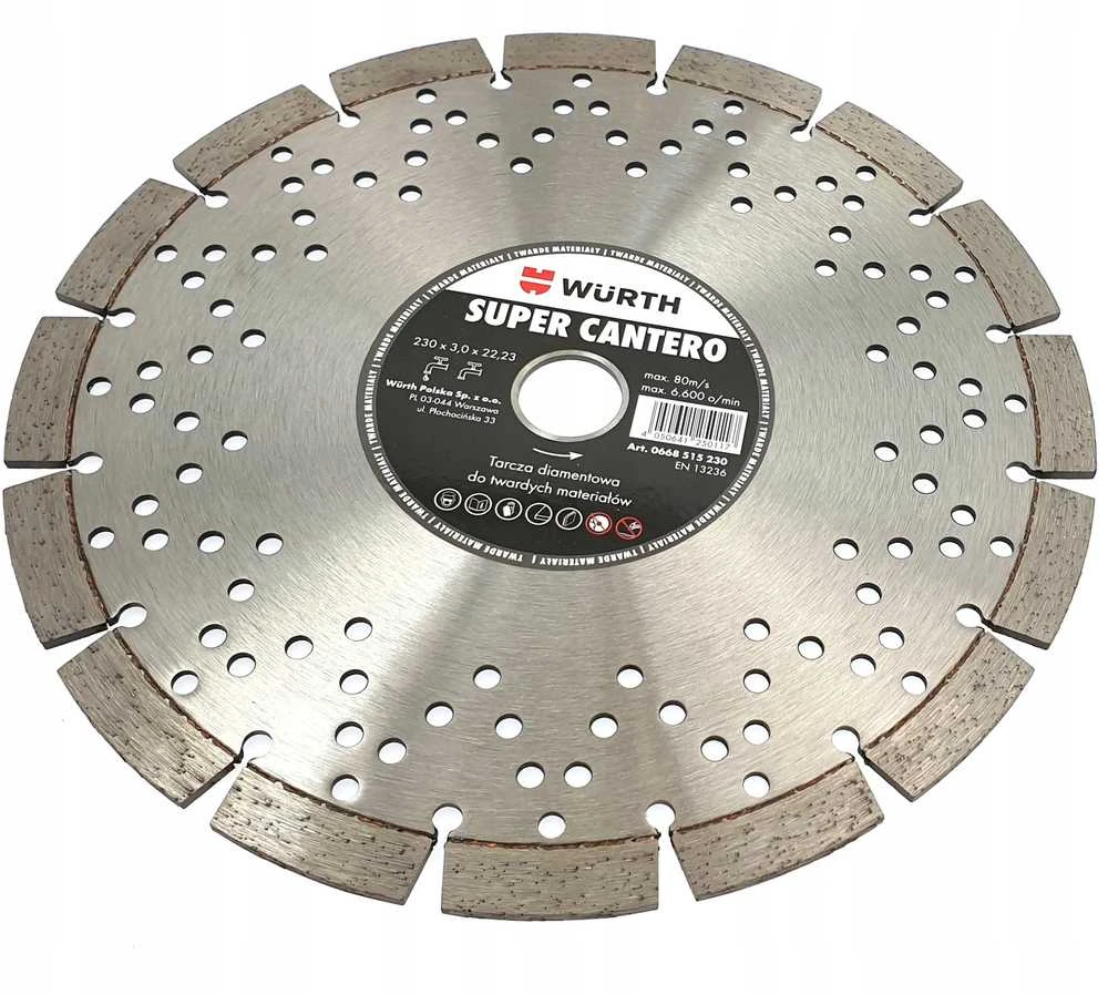 Dedra Deimantinis pjovimo diskas SUPER CANTERO 230MM