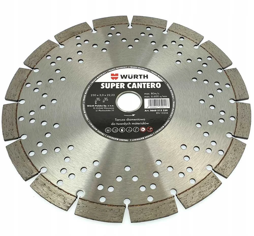Dedra Deimantinis pjovimo diskas SUPER CANTERO 230MM