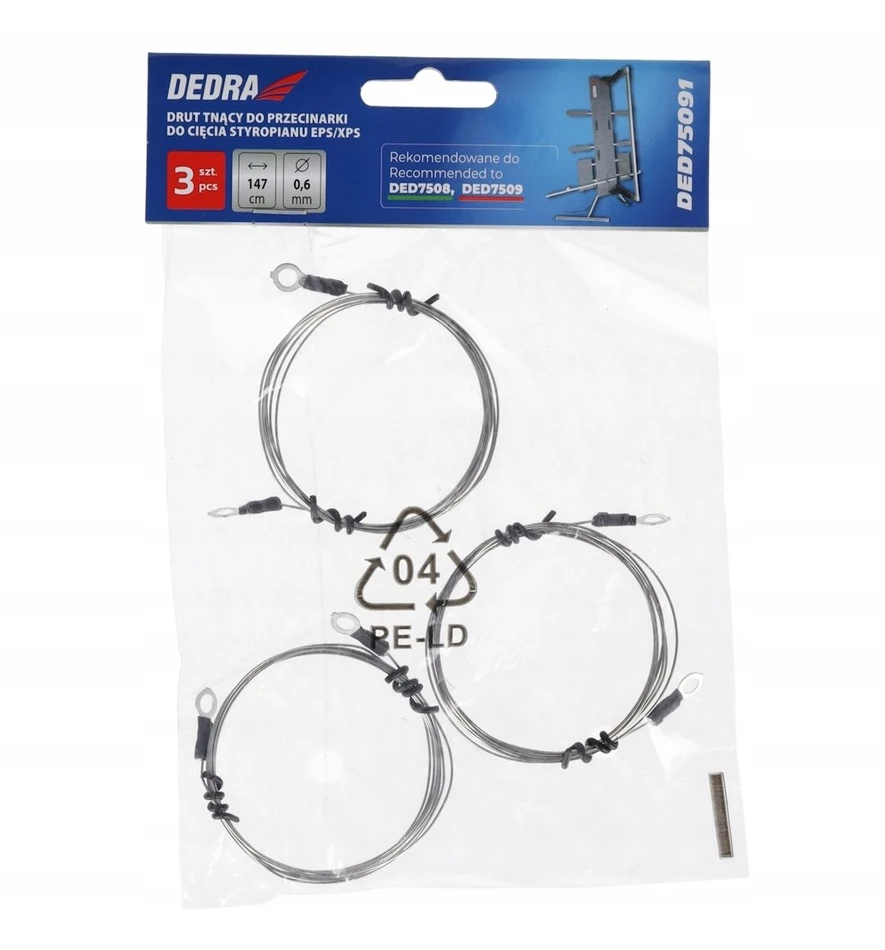 Dedra Drut oporowy 1470mm 3 vnt. do ded7508, ded7509