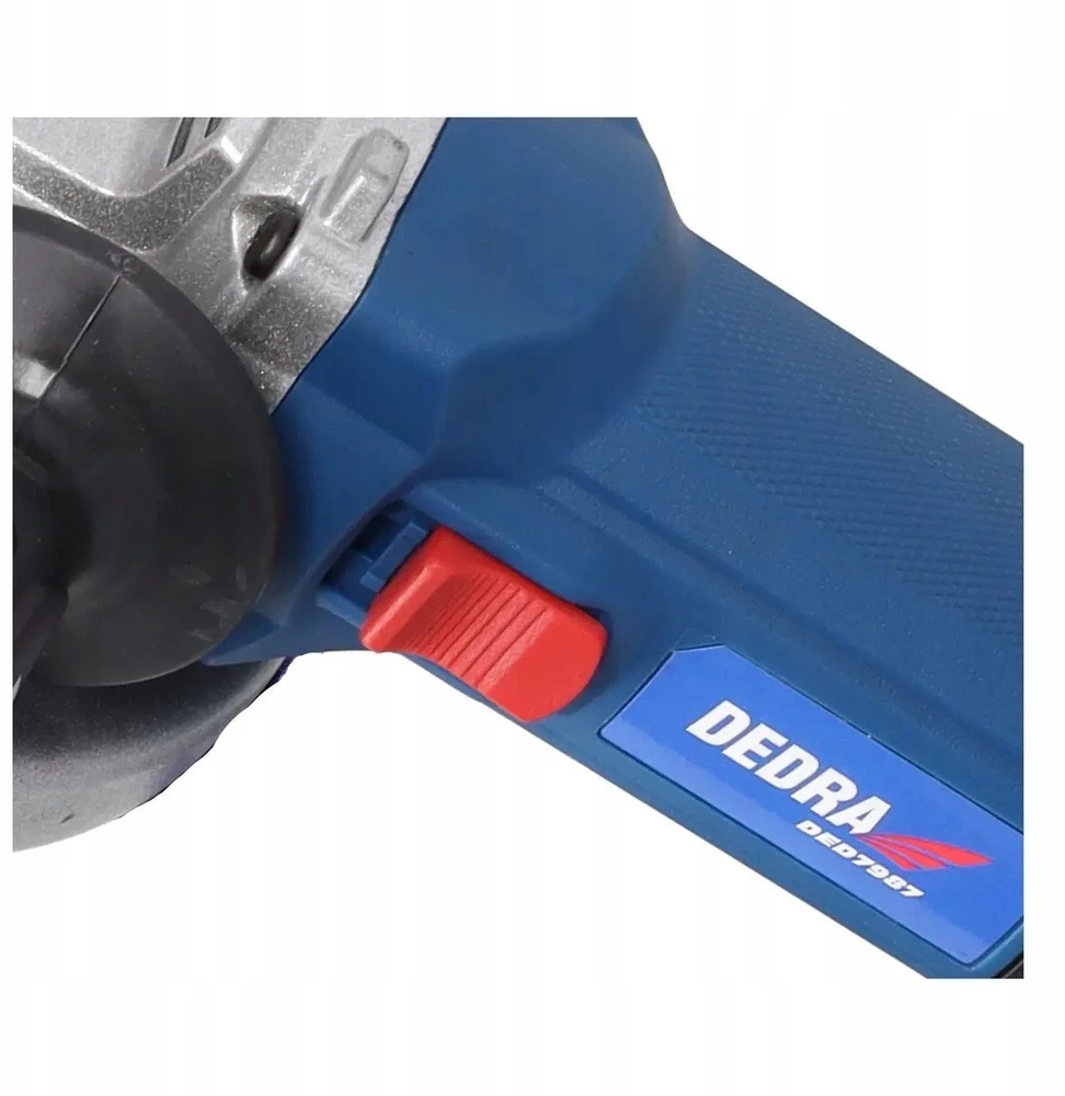 Dedra Šlifuoklis 125 mm 1700 W kampinis šlifuoklis su greičio reguliatoriumi