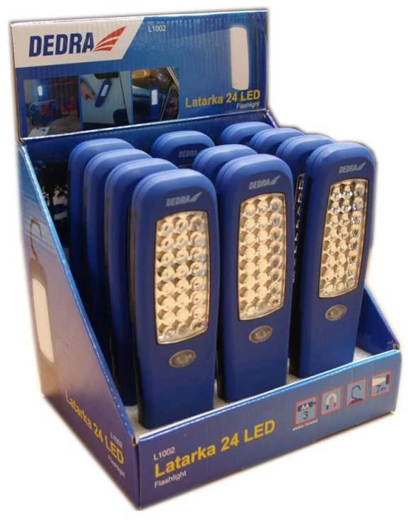 Dedra ibintas 24 LED pakabinamasmagnetas min Usakymas 12 vnt