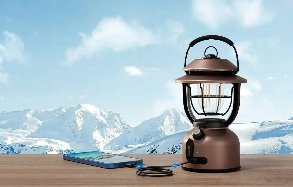 LEPRO 3300411000lm 15000mAh Camping Lamp