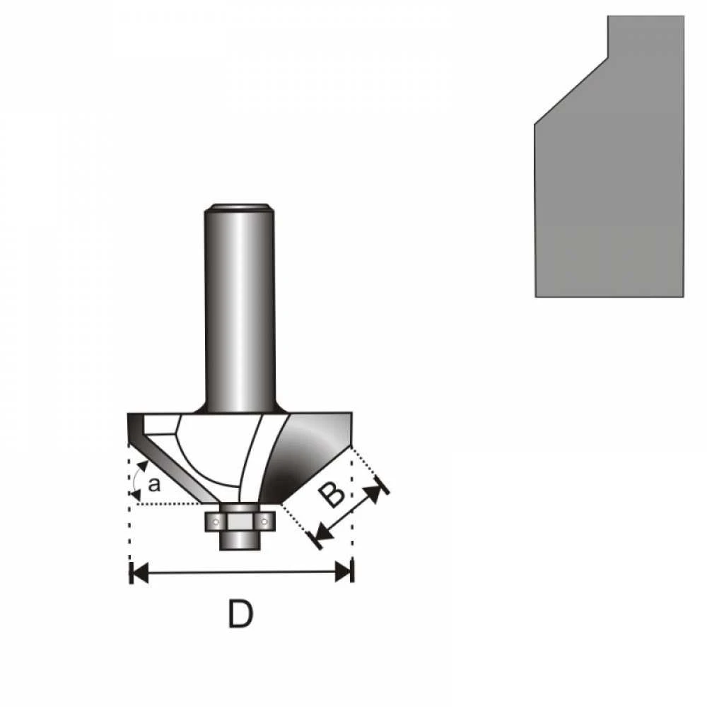 Dedra Freza mediui 8 D 355 H 159 mm a 45