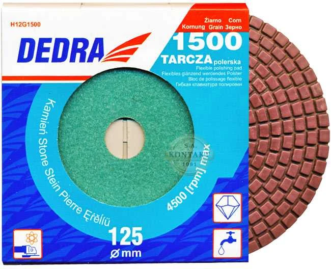 Dedra Diskas poliravimui deimantinis 125mm GR1500