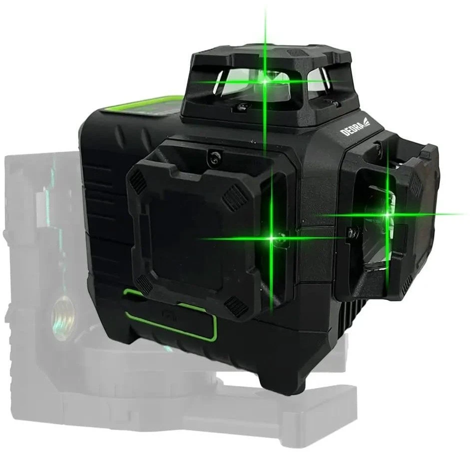 Dedra Multilaser 3D daugiasluoksnis lazeris, žali, aštrūs diodai