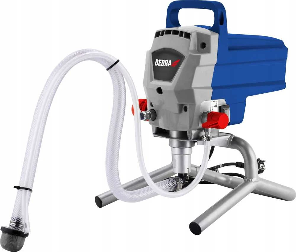 Dedra ‎Agregat Hidrodinaminis dažymo įrenginys 950 W, 2 l/min., 15 m žarna, 517 pistoletas