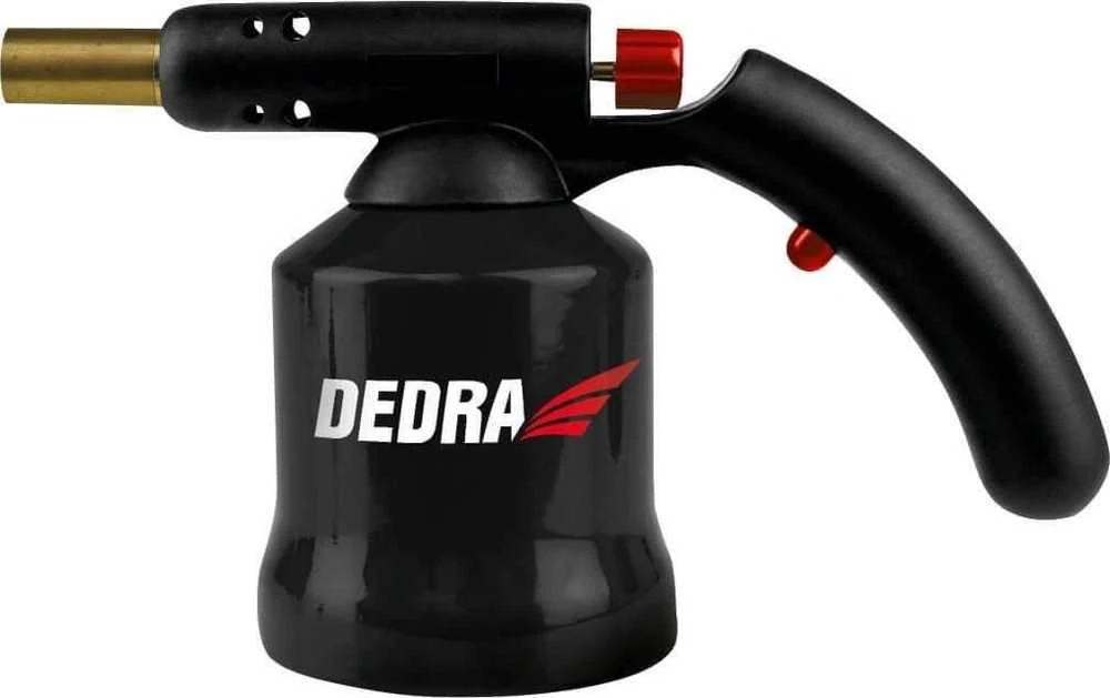Dedra Litavimo dujine lempa su udegimu PIEZO metalinis korpusas