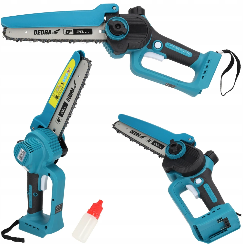 Dedra Mini grandininis pjūklas 8" 18 V