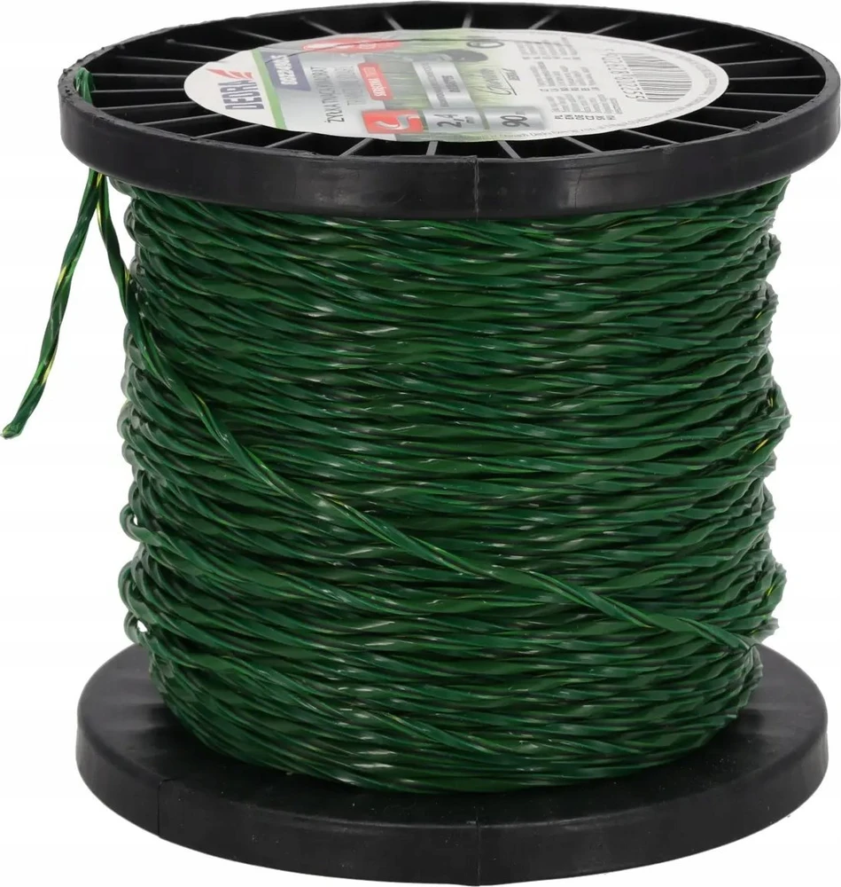 Dedra Valas Kvadratinė susukta pjovimo valas 2,4 mm x 90 m, ritė