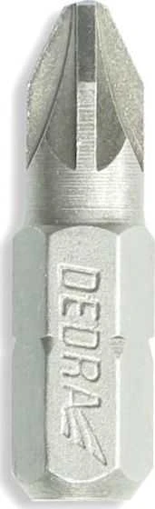 Dedra Atsuktuvo antgaliai Pozidriv PZ2x50mm 3vnt blisteris