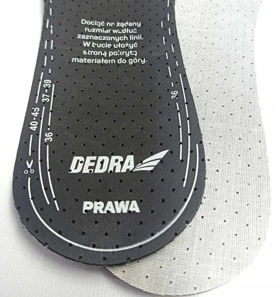 Dedra Wkładki Įdėklai nuo prakaito batams, universalūs