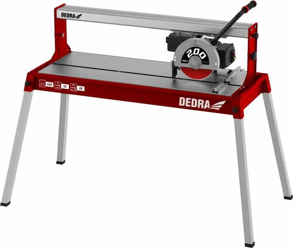 Dedra Przecinarka Plytelių pjaustytuvas 800 W, 200 x 25,4 mm, maks. pjovimo ilgis 620 mm