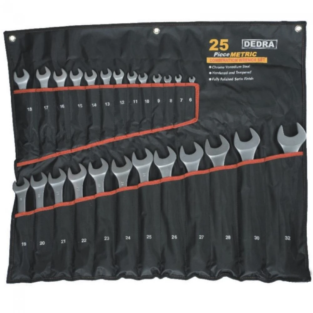Dedra Raktai ploktikilpiniai 632mm 25vnt CrV deklas