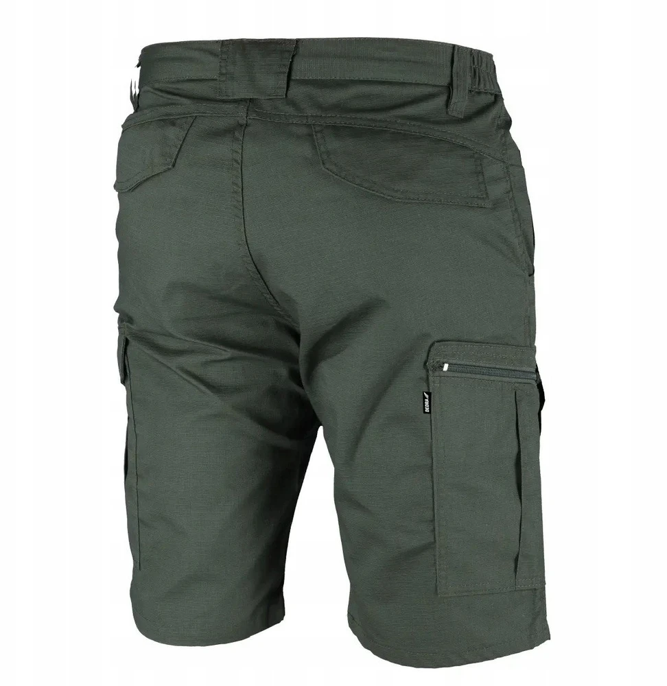 Dedra Šortai Ripstop+spandex darbo šortai S dydis, 220g/m2, tamsiai žali
