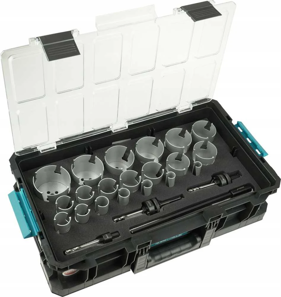 Dedra Rinkinys otwornic TCT 20-83,08X001,08X002,08X003 dėklas SAS
