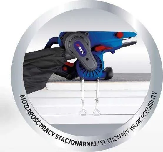 Dedra Šlifuoklis 1010 W juostinis šlifuoklis, 76 x 533 mm