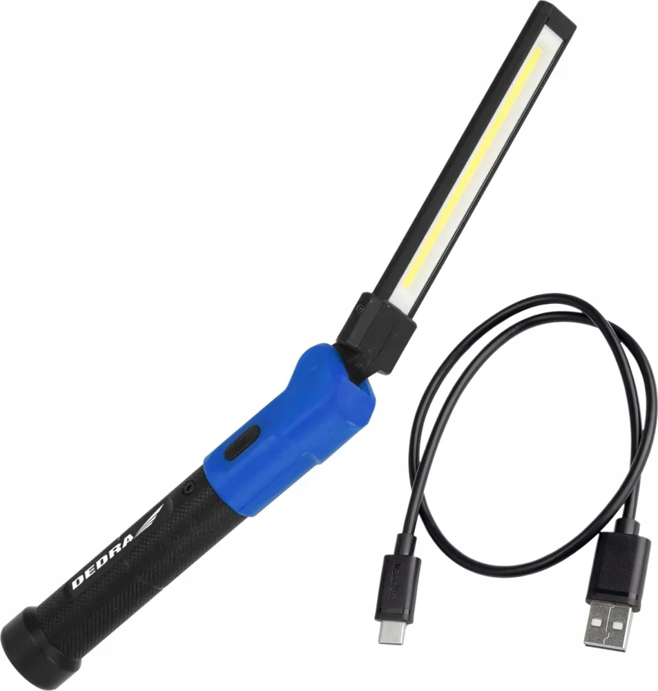 Dedra Žibintuvėlis, Sulankstomas žibintuvėlis 1000lm, 2600 mAh baterija