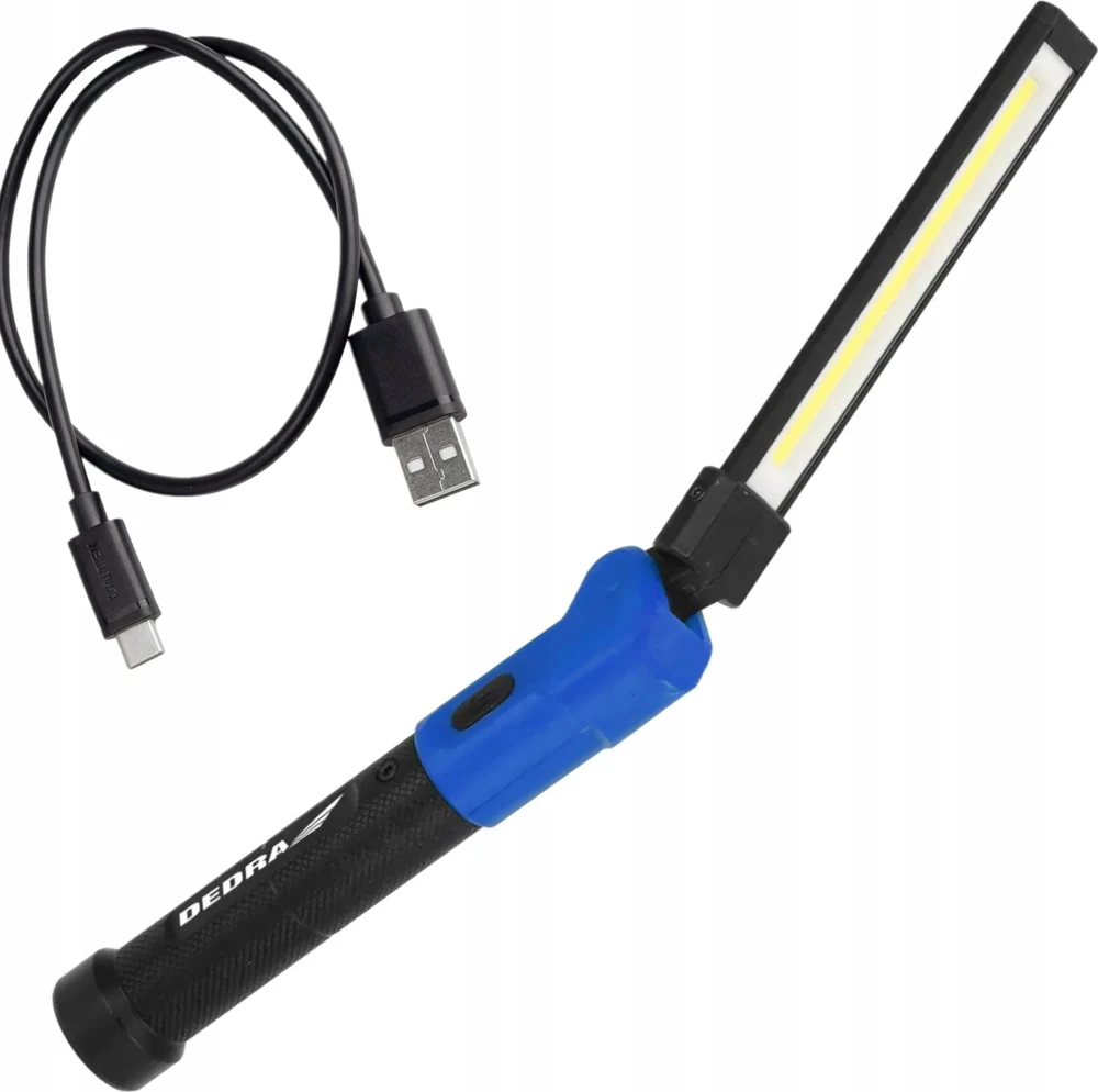 Dedra Žibintuvėlis, Sulankstomas žibintuvėlis 1000lm, 2600 mAh baterija