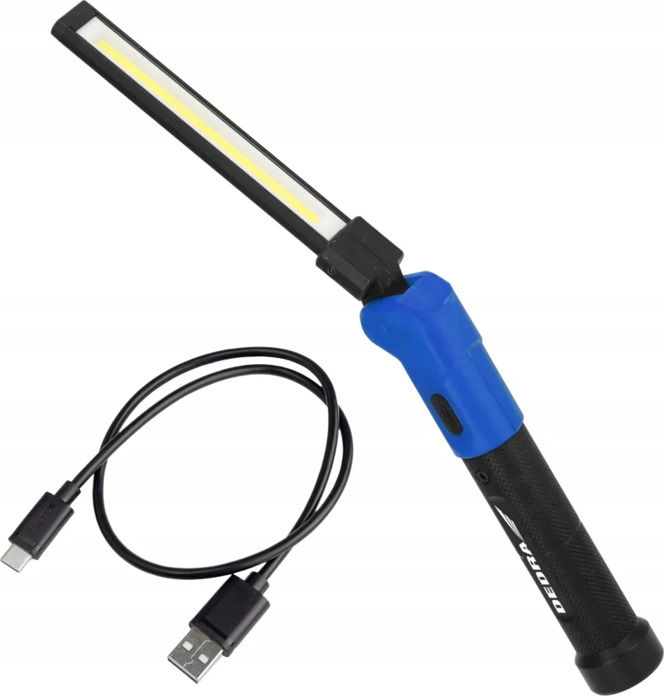 Dedra Žibintuvėlis, Sulankstomas žibintuvėlis 1000lm, 2600 mAh baterija