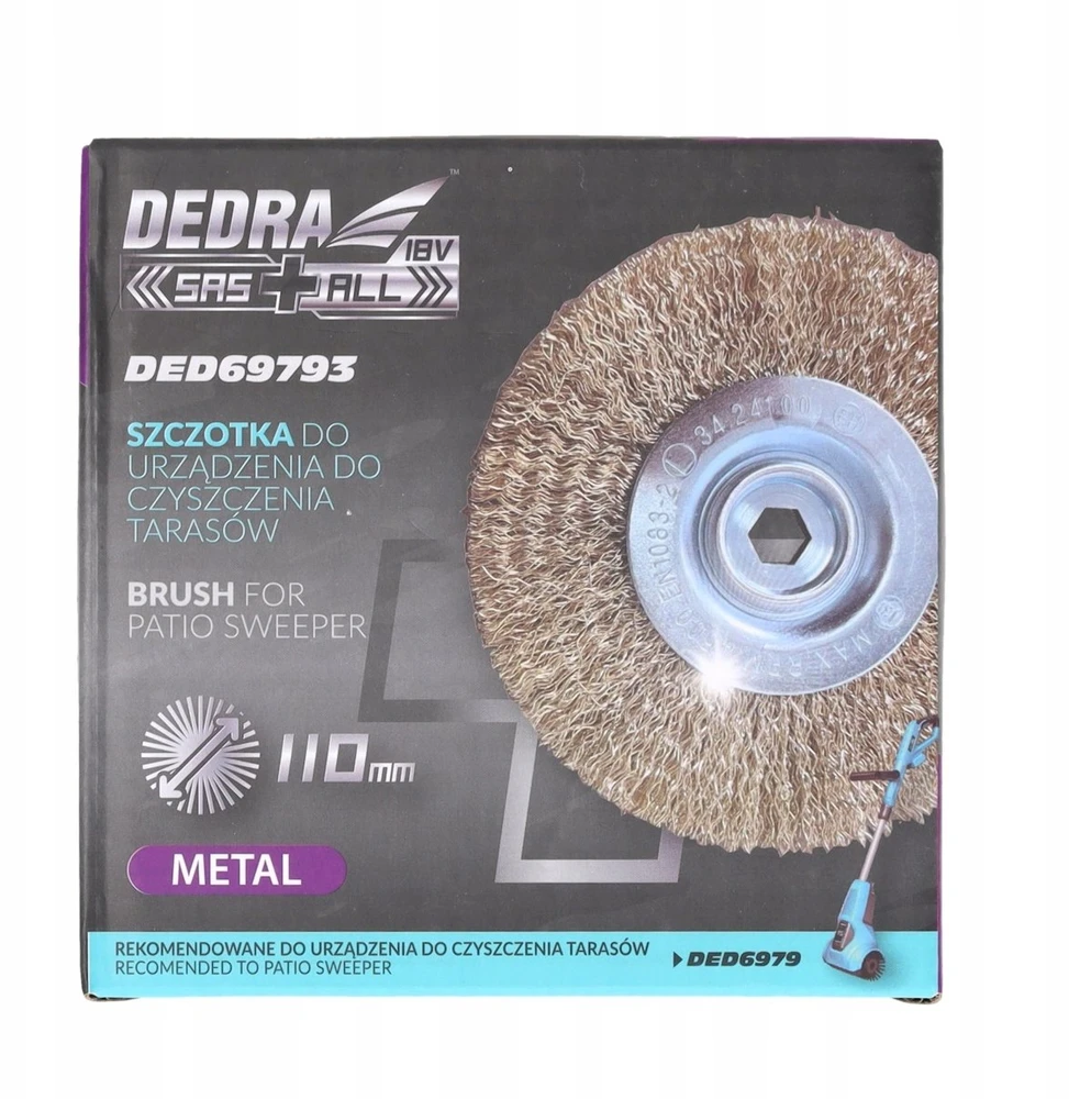 Dedra Szczotka metalo sp. do ded6979