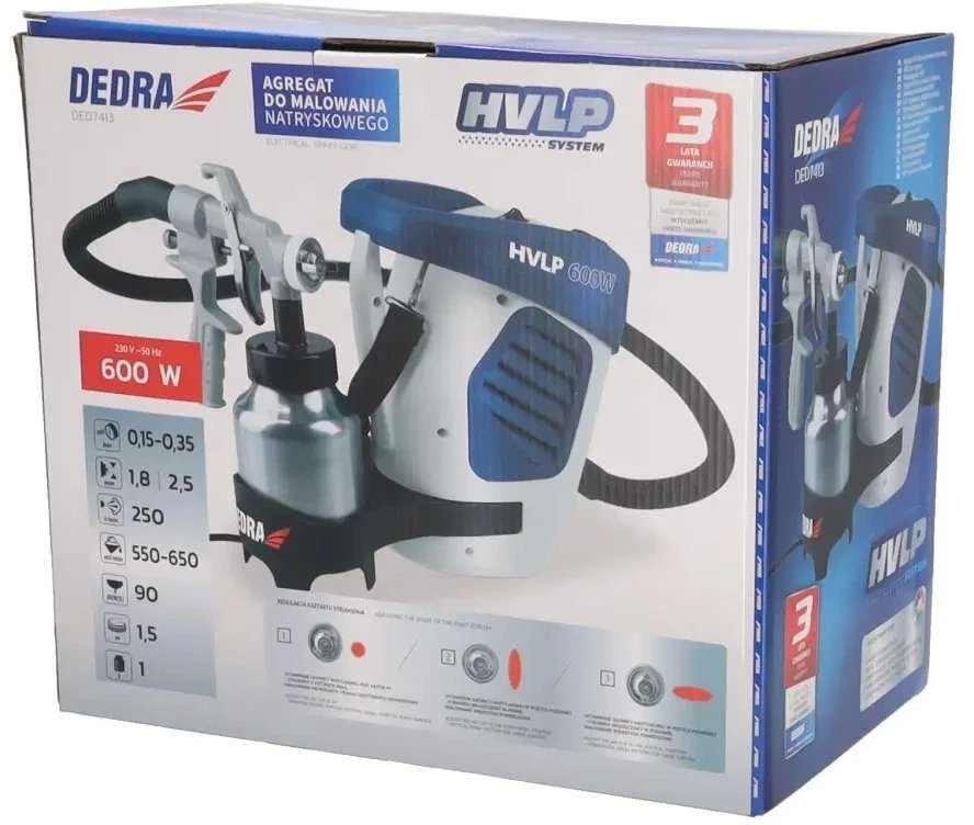 Dedra Daymo agregatas HVLP 700W
