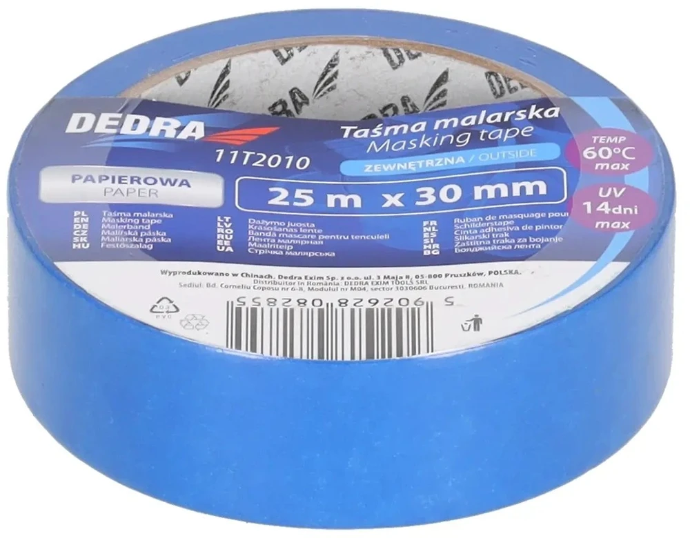 Dedra Taśma Lauko maskavimo juosta 30 mm x 50 m