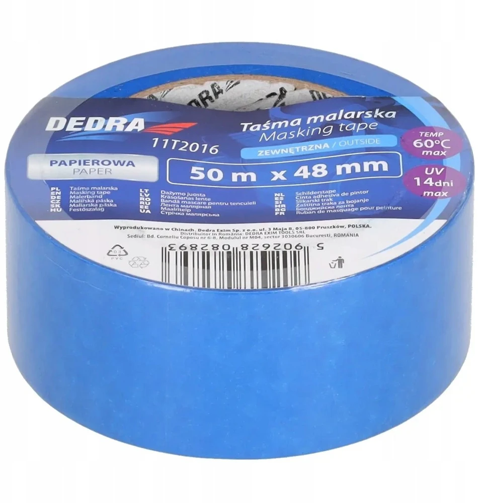Dedra Taśma Lauko maskavimo juosta 48 mm x 50 m