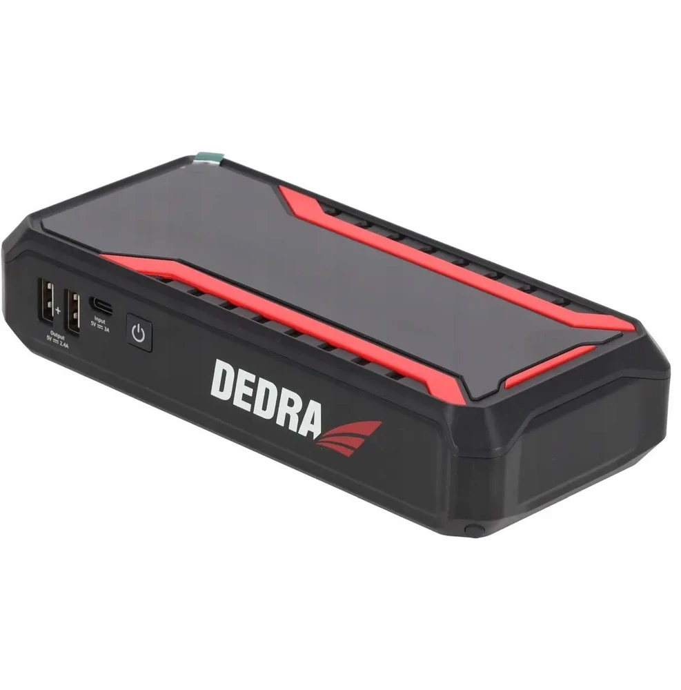 Projektorius Dedra Powerbank Įkroviklis su variklio užvedimo funkcija, 12000 mAh, LCD ekranas