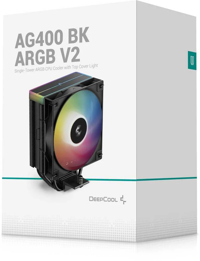 „Deepcool“ procesoriaus aušintuvas | AG400 BK ARGB | „Intel“, AMD