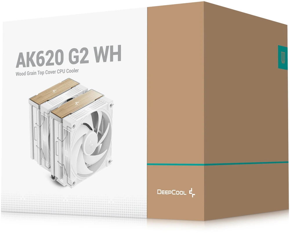 „Deepcool“ procesoriaus oro aušintuvas | AK620 G2 WH | Baltos | Intel, AMD