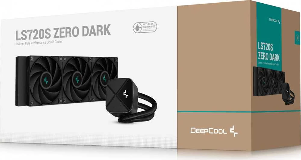 DeepCool Deepcoo LS720S ZERO DARK Skystas procesoriaus aušintuvas