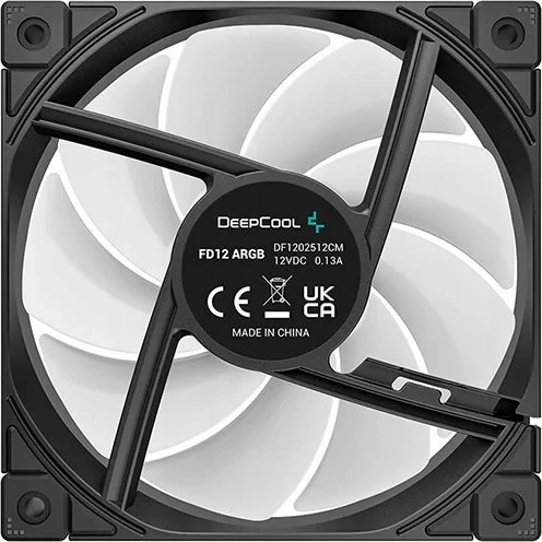 Deepcool | Našumas 120 mm ventiliatorius, 3 pakuotės | R-FD12-BKAPN3-G ARGB-3 IN 1