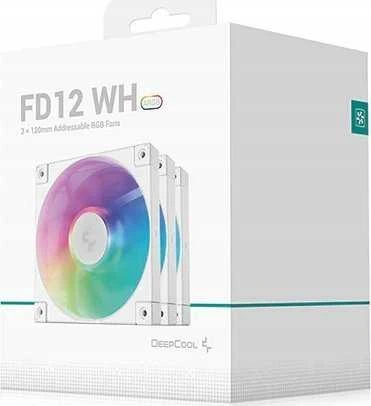 Deepcool | Našumas 120 mm ventiliatorius, 3 pakuotės | R-FD12-BKAPN3-G ARGB-3 IN 1