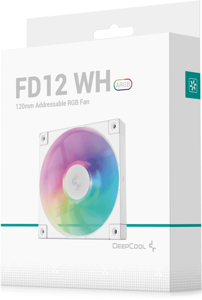 DEEPCOOL 120MM ARGB/R-FD12-WHAPN1-G