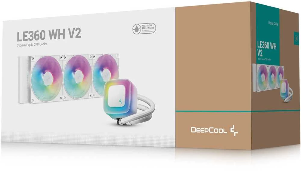 Deepcool LE360 WH V2 aušinimo sistemos pakuotė