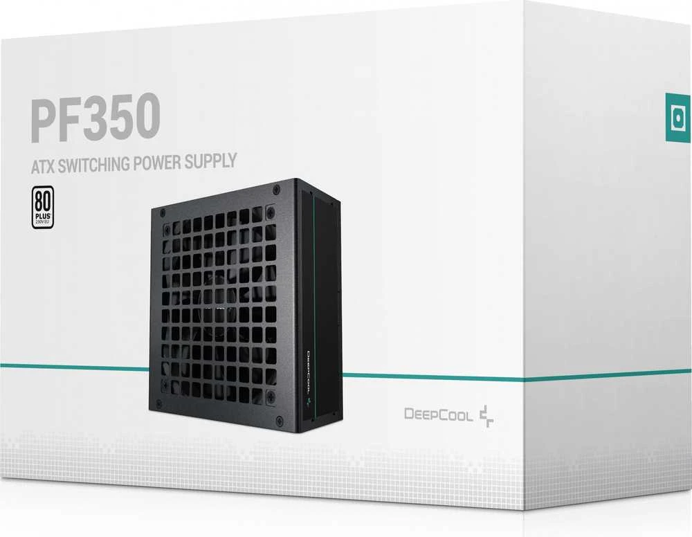 Deepcool | PF350 | 350 W | 80 PLUS Standard Certified | Juodas