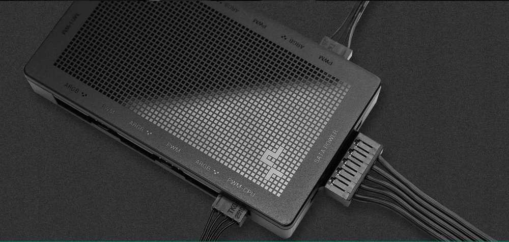 Deepcool | Du viename PWM ir RGB šakotuvas | SC790 | N/A