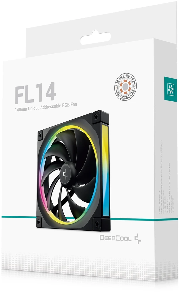 DEEPCOOL 140MM/R-FL14-BKAPN1-G