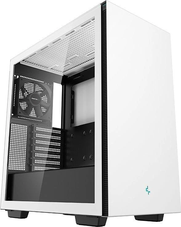 „Deepcool“ | VIDURINIS BOKŠTAS | CH510 | Šoninis langas | Baltas | Vidutinio dydžio bokštas | ATX PS2