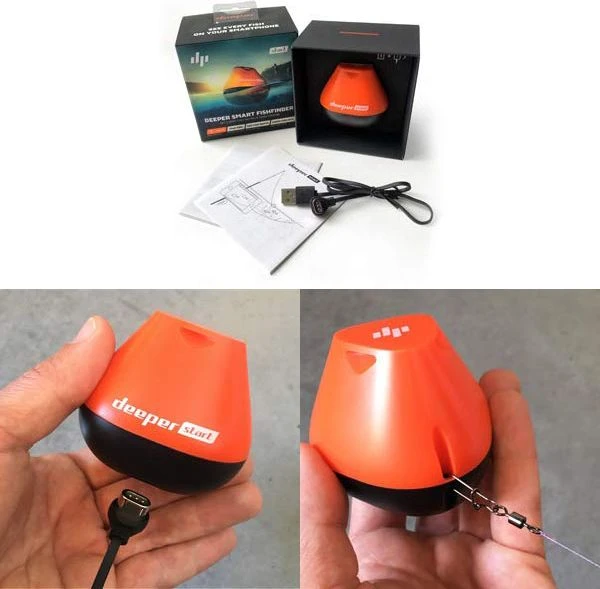 Deeper Smart Fishfinder START išmanus žuvų ieškiklis