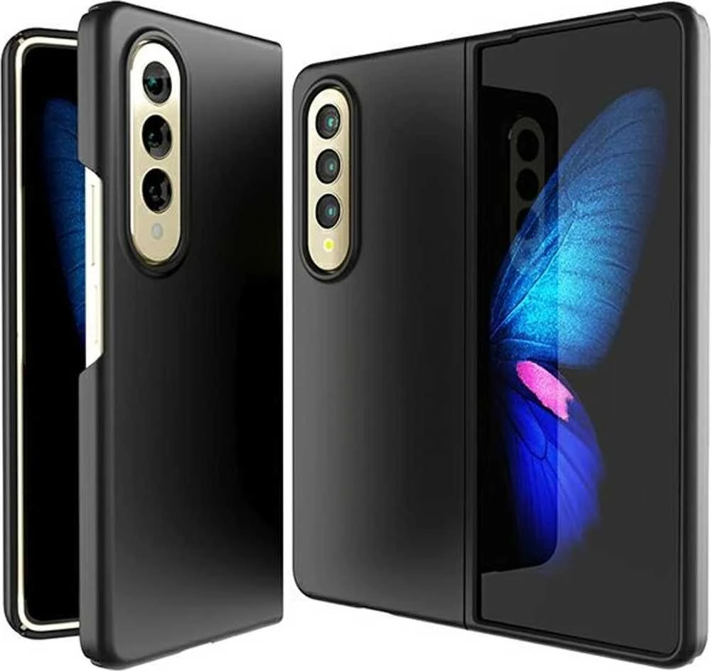 Dėklas Mercury PC Hard Bumper Samsung Z Fold4 juodos spalvos