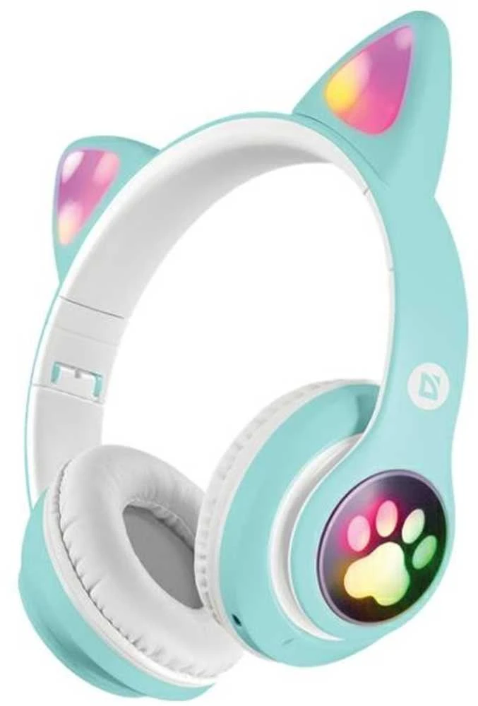 Defender ausinės Bluetooth Freemotion B585 Led celadon (63588)