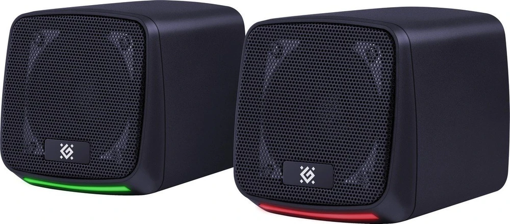 Kompiuterio kolonėlės PC Speakers 2.0 DEFENDER J3 2.0 6W LED USB juodas