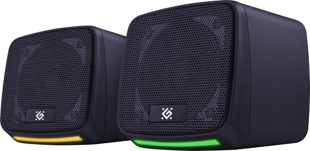 Kompiuterio kolonėlės PC Speakers 2.0 DEFENDER J3 2.0 6W LED USB juodas