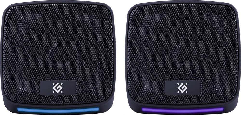 Kompiuterio kolonėlės PC Speakers 2.0 DEFENDER J3 2.0 6W LED USB juodas