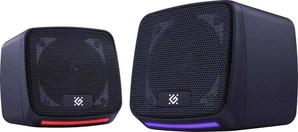 Kompiuterio kolonėlės PC Speakers 2.0 DEFENDER J3 2.0 6W LED USB juodas